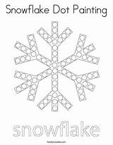 Snowflake Noodle Twisty Twistynoodle Snowflakes Preschool Tracing sketch template