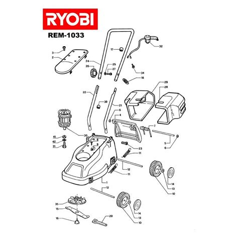 Buy A Ryobi Rem1033 Spare Part Or Replacement Part For Your Lawn Mover