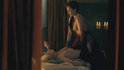naked lucy lawless in spartacus vengeance