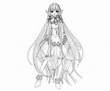 Chi Coloring Chobits Pages Atashi Rho Face Another Template sketch template