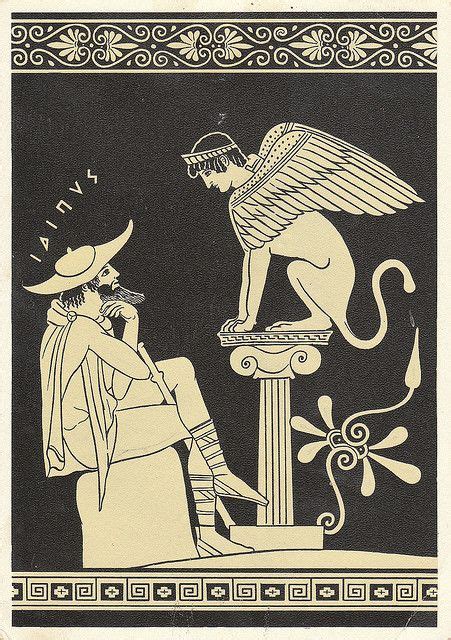 Oedipus And The Sphinx By Karahaz Via Flickr Ancient Greek Art