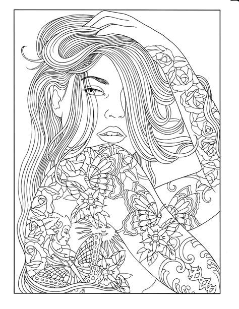 advanced printable coloring pages  adults