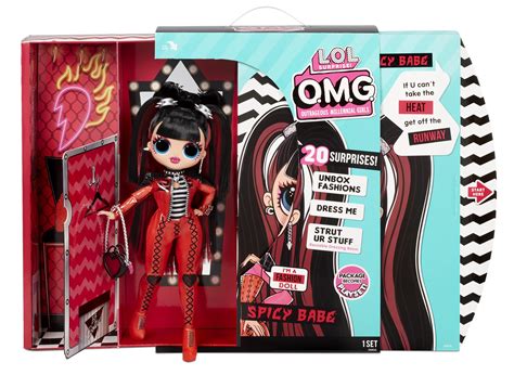 lol surprise omg spicy babe fashion doll great gift  kids ages