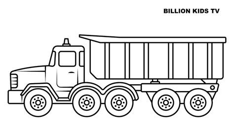 dump truck drawing  paintingvalleycom explore collection  dump