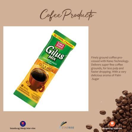 torabika gilus mix gula aren instant coffee  star rise food