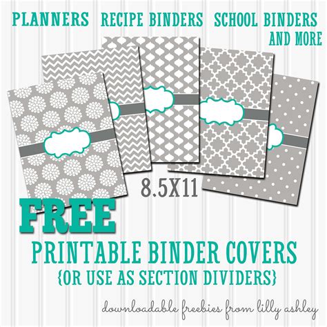 create  lillyashleyfreebie downloads  binder covers