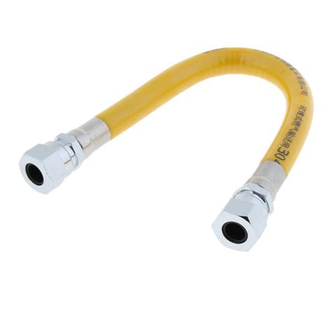 stainless steel natural gas pipe propane  hose flexible tubing tube ebay
