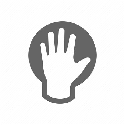 hand touch gesture icon   iconfinder