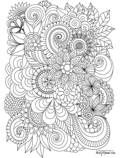 gambar   printable adult coloring pages abstract advanced adults