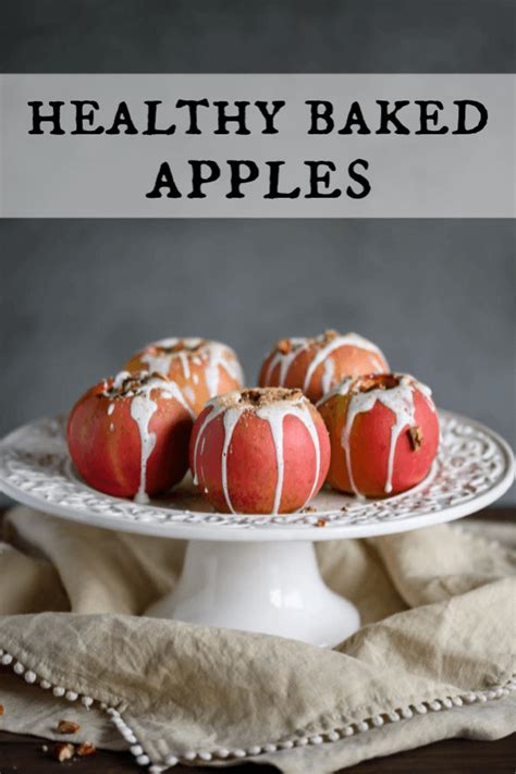 super delicious healthy baked apples ~ trim healthy mama