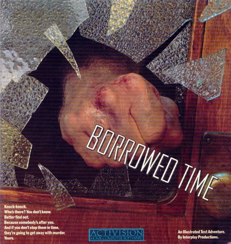 Borrowed Time For Amiga 1986 Mobygames