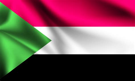 sudán bandera 3d 1228931 vector en vecteezy