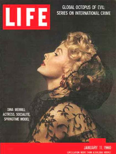 life magazine cover copyright 1960 dina merrill mad men art vintage ad art collection