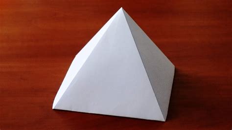 paper pyramid  easy diy crafts youtube