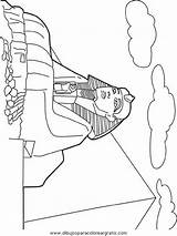 Egipto Colorear sketch template
