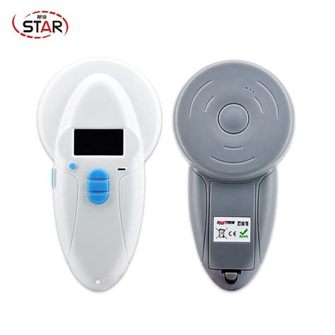 khz iso microchip scanner pet microchip reader emhdxfdx oled animal chip tag