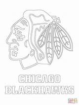 Coloring Blackhawks Chicago Logo Pages Nhl Hockey Printable Colouring Jets York Colorado Sheets Avalanche Print Lightning Hawks Bay Drawing Color sketch template