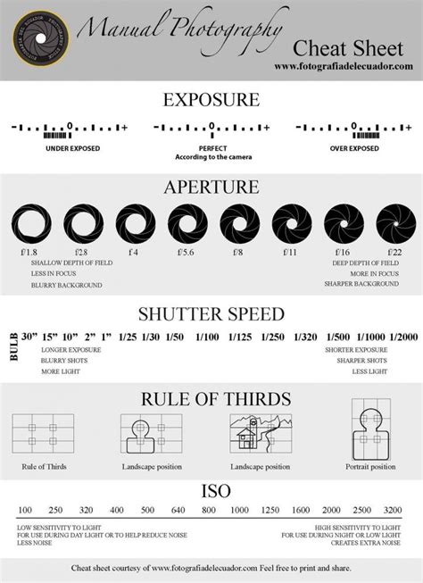 manual photography cheat sheet beginner questions nikonforumscom