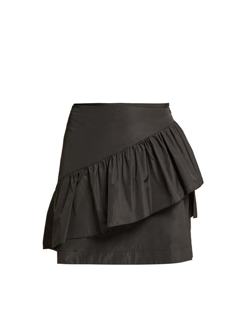 Ruffled Taffeta Mini Skirt See By Chloé Mini Skirts See By Chloe