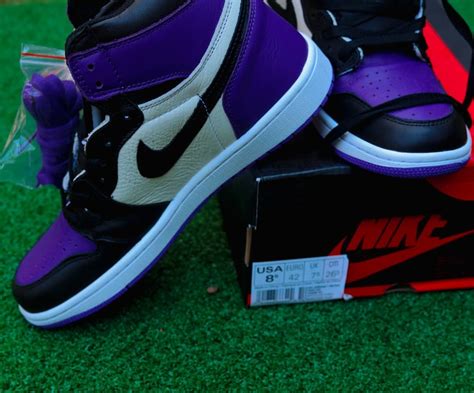 Nike Air Jordan 1 Retro High Og Purple Court Exclusive