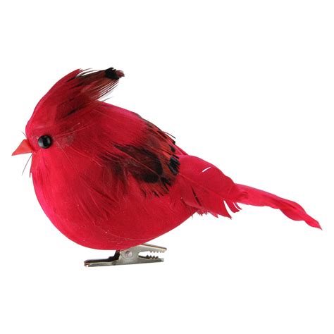northlight red cardinal clip  bird christmas ornament walmartcom