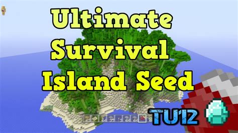 Minecraft Xbox 360 Jungle Survival Island Seed Tu12