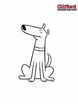 Pages Coloring Clifford Printable sketch template