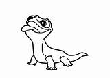 Bruni Lizard Downloaded Ooo Times sketch template
