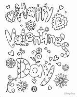 Valentine Pages Happy Coloring Valentines Printable Kids Cards Color Adults Cute Days Coloringpagesonly Parents Top Easy Print Their Special Friends sketch template
