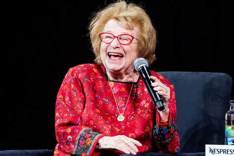dr ruth westheimer credits the big apple for her meteoric rise to