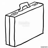 Briefcase Drawing Cartoon Getdrawings sketch template