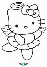 Kitty Tsgos Ballerina Sparad sketch template