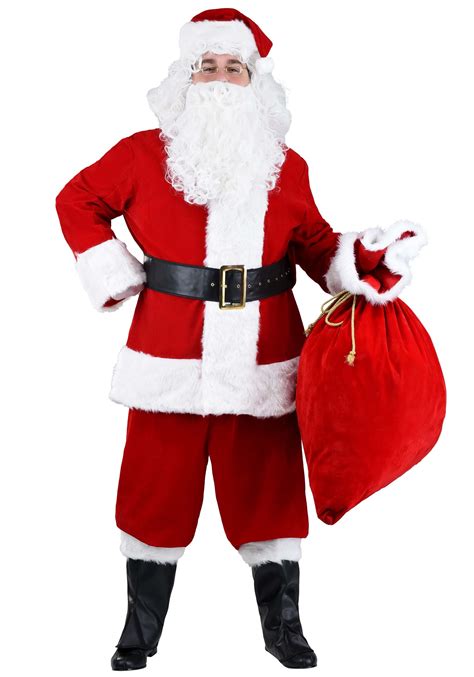 size premium santa suit costume  adults