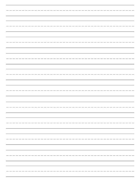 fall lined writing papera landscape lined paper template dc