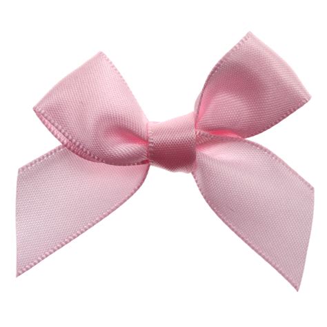 pale pink ribbon bows mm wide