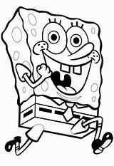 Coloring Spongebob Squarepants Printable Games sketch template