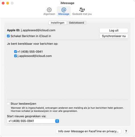 uw telefoonnummer toevoegen  verwijderen  berichten  facetime apple support nl