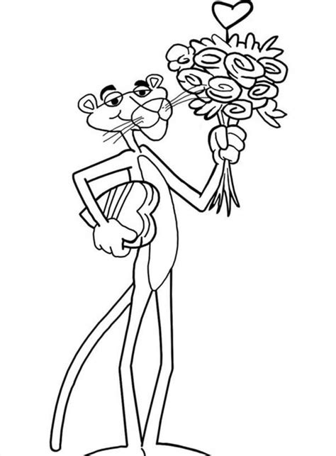 pink panther  pals coloring pages learny kids