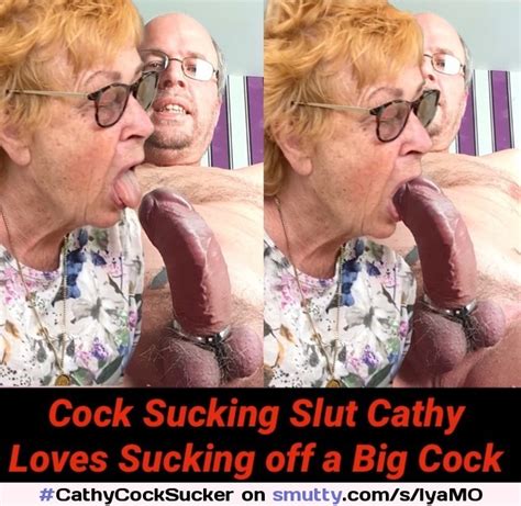cathycocksucker cathy blowjob slut granny loves sucking off a
