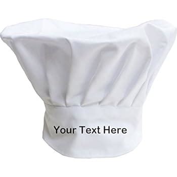 personalised chef hat novelty funny customised chefs hats  men