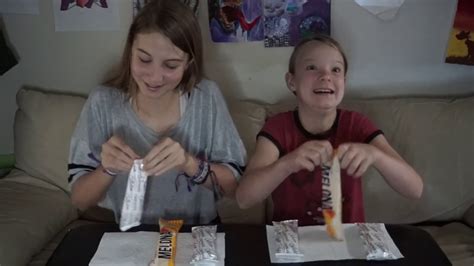 siblings ice cream challenge sister vs sister youtube