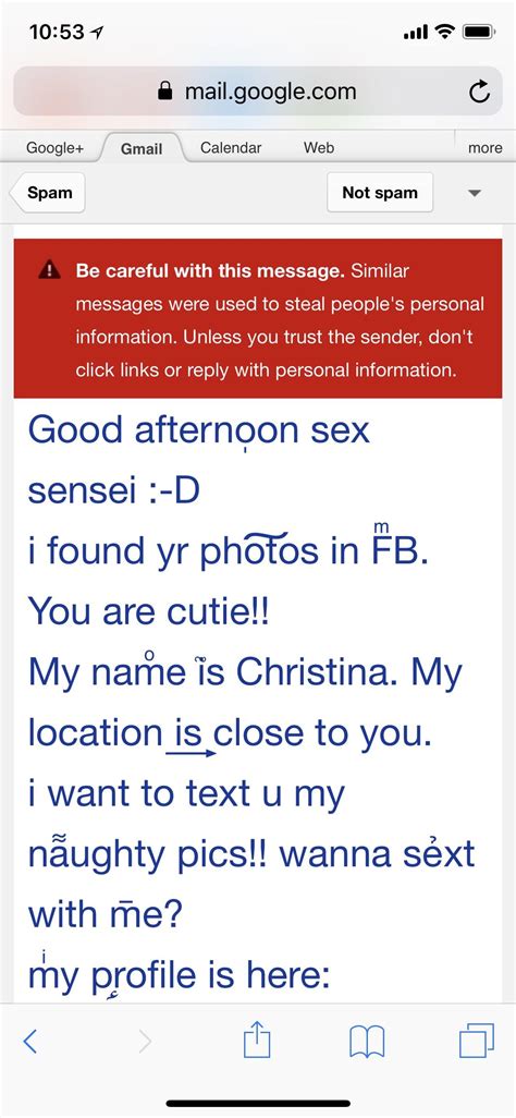 they called me a sex sensei in this spam email r funny
