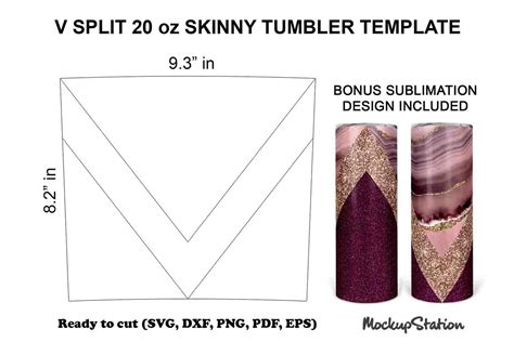 printable  oz tumbler template customize  print