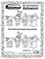 Pajanimals Jim Henson Halloween Coloring Pages Company Kids Christmas Printable Sheets Sweeps4bloggers sketch template