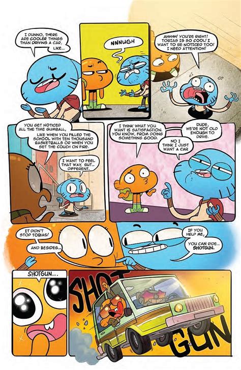 preview the amazing world of gumball 1 by gibson and hesse