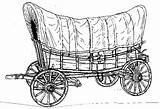 Wagon West Old Covered Wagons Trail Oregon Coloring Pioneer Clipart Clip Pages American Frontier Printable List Template Going Search Sketch sketch template