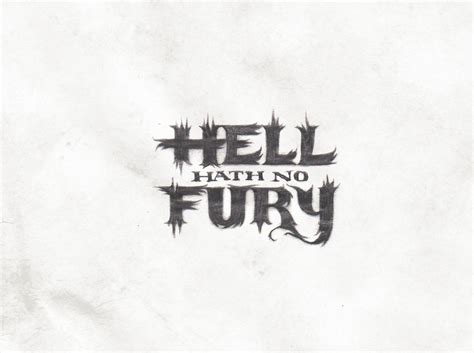 hell hath no fury by daren guillory on dribbble