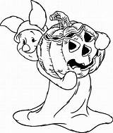 Disney Halloween Coloring Pages Color sketch template