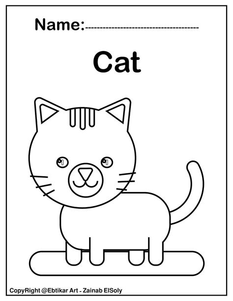 set  cute animals coloring pages preschool coloring pages