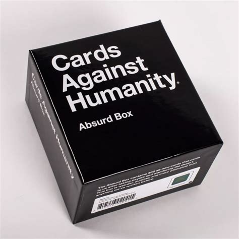 cards  humanity absurd box toy game shop